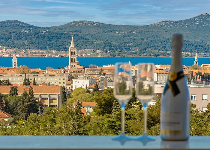 Stella Maris 2bdr, Balcony, Sea View, Garage, Bbq Apartment Zadar
