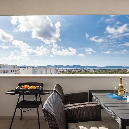 Apartment Stella Maris 2bdr, Balcony, Sea View, Garage, Bbq