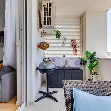 Stella Maris 2bdr, Balcony, Sea View, Garage, Bbq Apartament Zadar