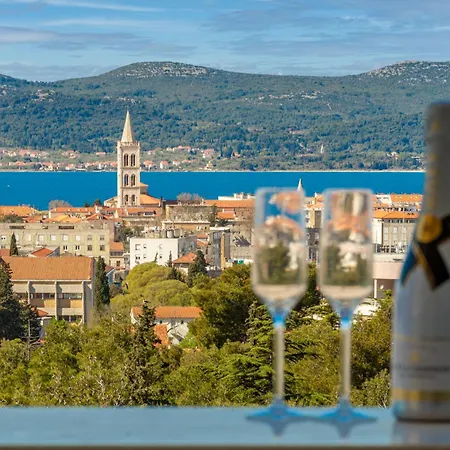 Stella Maris 2bdr, Balcony, Sea View, Garage, Bbq Appartement Zadar