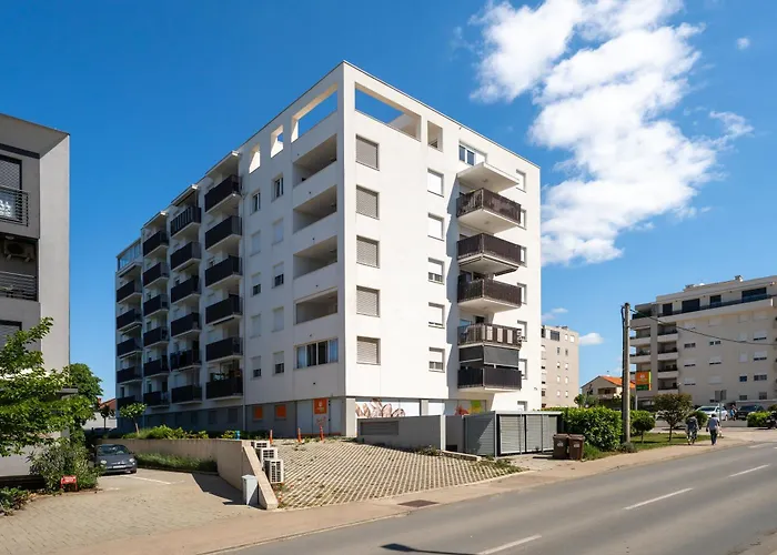Stella Maris 2bdr, Balcony, Sea View, Garage, Bbq Appartement Zadar